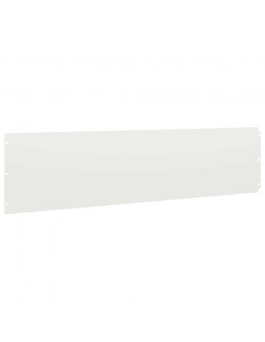 Bordure per Prato 20 pz Bianchi Acciaio Laminato a Freddo