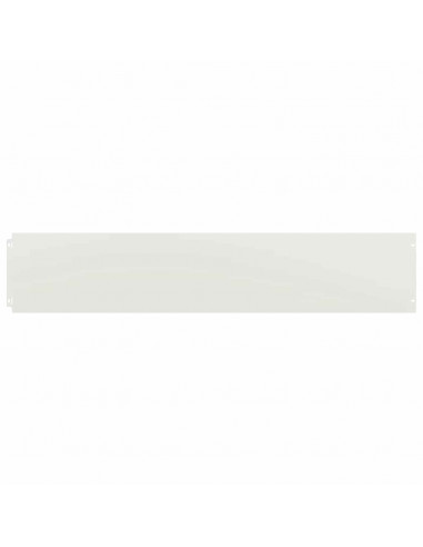 Bordure per Prato 30 pz Bianchi Acciaio Laminato a Freddo