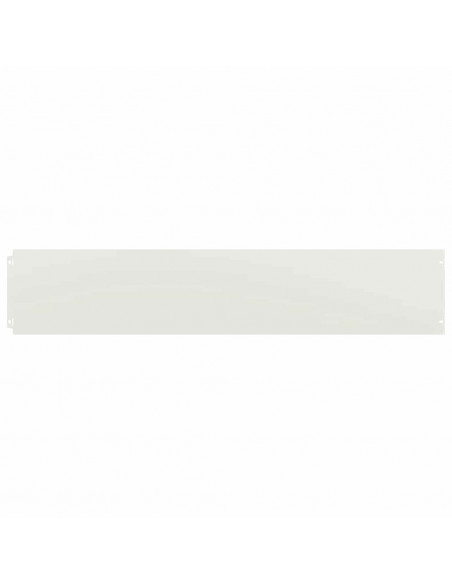 Bordure per Prato 30 pz Bianchi Acciaio Laminato a Freddo