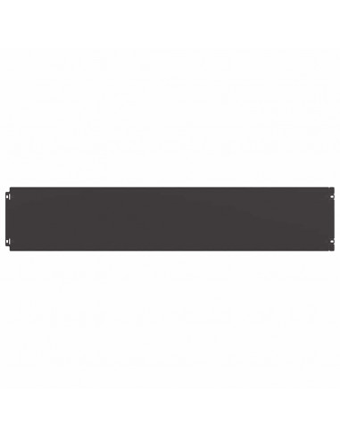 Bordure per Prato 30 pz Nere Acciaio Laminato a Freddo