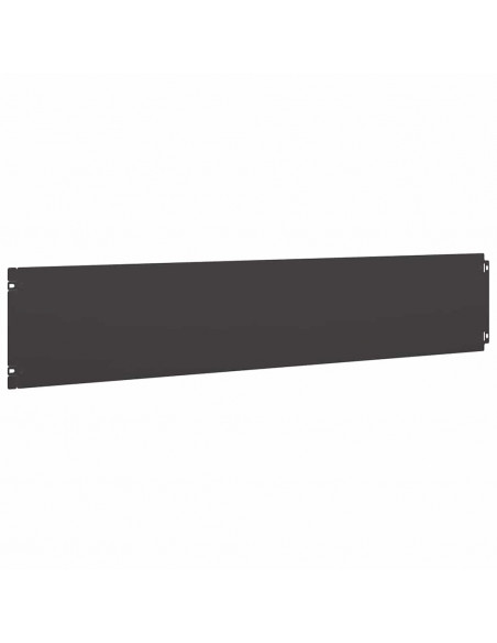Bordure per Prato 30 pz Nere Acciaio Laminato a Freddo