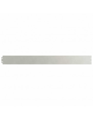 Bordure per Prato 50 pz 10x103 cm Acciaio Inossidabile