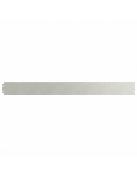 Bordure per Prato 50 pz 10x103 cm Acciaio Inossidabile