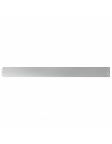 Bordure per Prato 50 pz 10x103 cm Acciaio Zincato