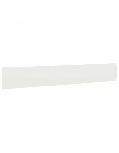 Bordure per Prato 50 pz Bianchi Acciaio Laminato a Freddo