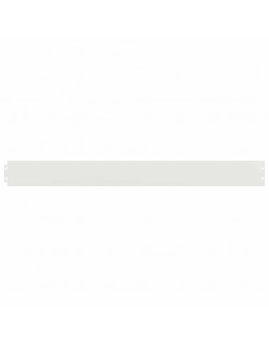 Bordure per Prato 50 pz Bianchi Acciaio Laminato a Freddo