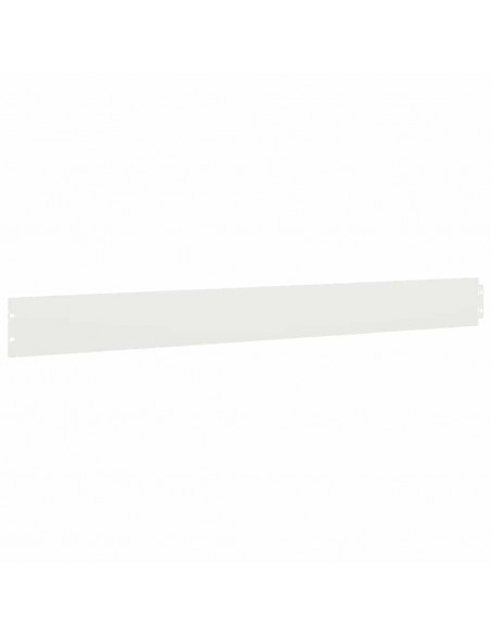 Bordure per Prato 50 pz Bianchi Acciaio Laminato a Freddo