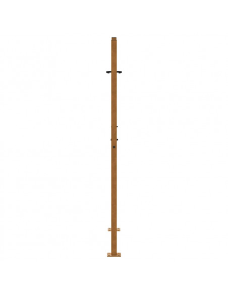 Cancello da Giardino 105x155 cm Acciaio Corten Design a Traccia