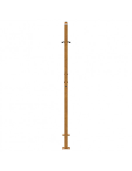 Cancello da Giardino 105x155 cm Acciaio Corten Design Leggero