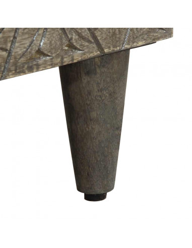 Credenza 40x33x110 cm in Legno Massello di Mango