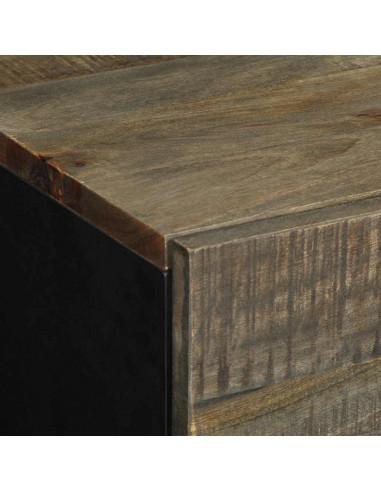 Credenza 40x33x75 cm in Legno Massello di Mango