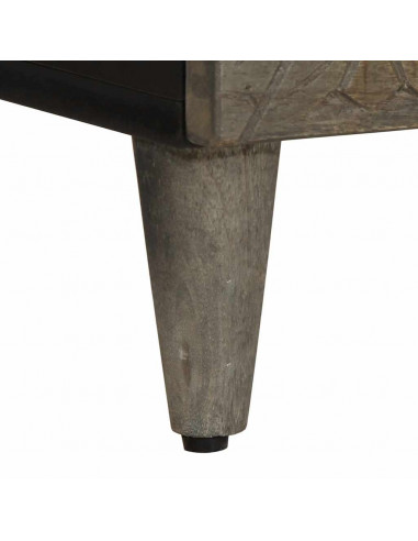 Credenza 60x33x110 cm in Legno Massello di Mango