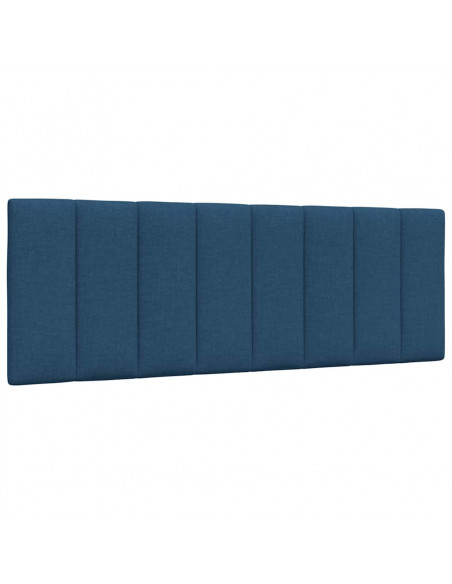 Giroletto senza Materasso Blu 140x200 cm in Tessuto