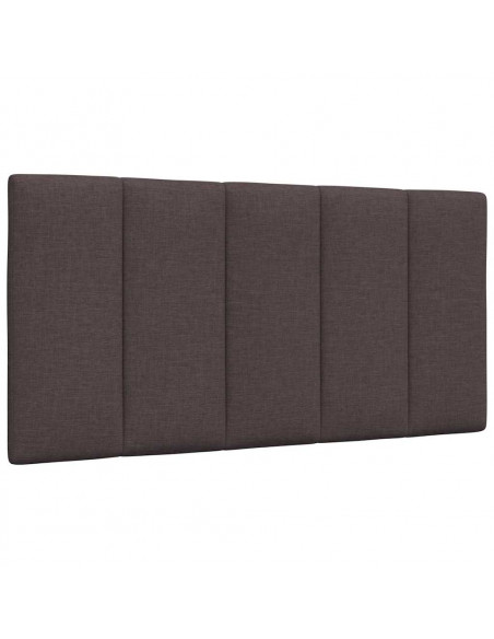 Giroletto senza Materasso Marrone Scuro 100x200 cm Tessuto