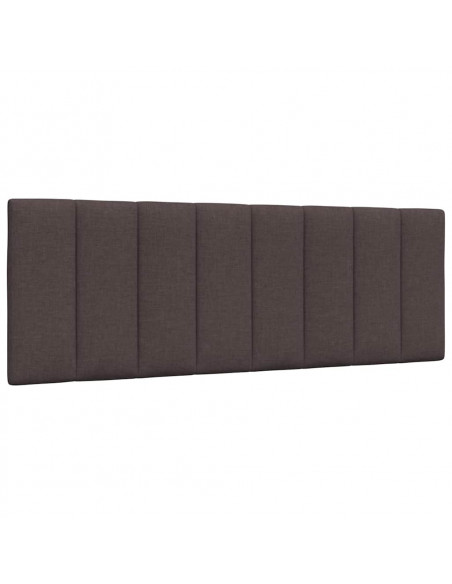 Giroletto senza Materasso Marrone Scuro 120x200 cm Tessuto