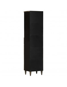 Mobile da Bagno 38x33x160 cm in Legno Massello di Mango