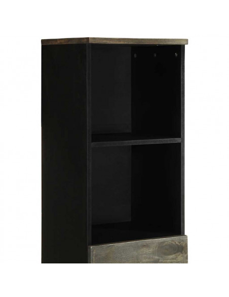 Mobile da Bagno 38x33x160 cm in Legno Massello di Mango