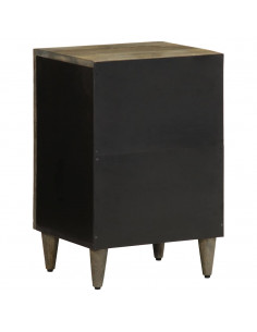 Mobile da Bagno 38x33x58 cm in Legno Massello di Mango