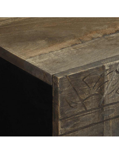 Mobile da Bagno 38x33x58 cm in Legno Massello di Mango