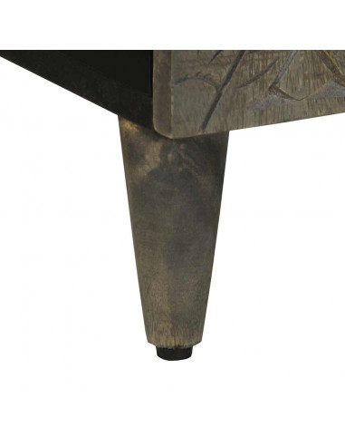 Mobile da Bagno 38x33x58 cm in Legno Massello di Mango