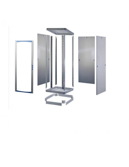 RACK 24U 600X600X1257 19  NERO