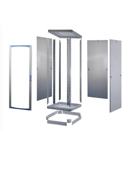 RACK 27U 600X600X1395 19  NERO