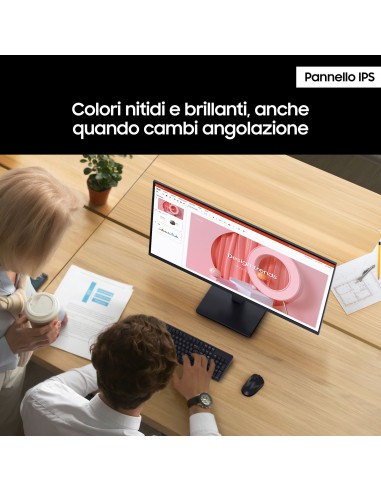 Samsung Monitor LED Serie S30GD da 24'' Full HD Flat