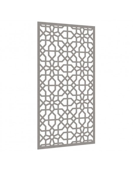 Decorazione Muro da Giardino 105x55 cm Moresco Acciaio Corten