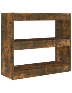 Libreria/Divisorio Rovere Fumo 80x30x72 cm