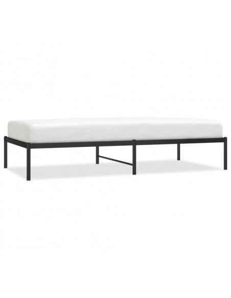 Giroletto in Metallo Nero 90x190 cm