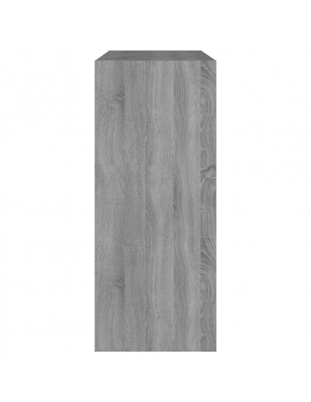 Libreria/Divisorio Grigio Sonoma 80x30x72 cm