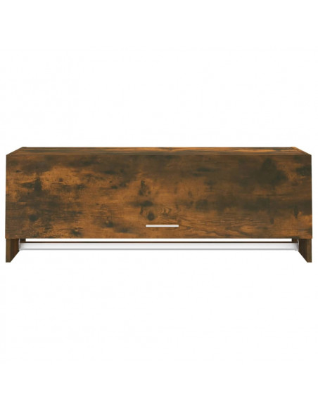 Armadio Rovere Fumo 100x32,5x35 cm in Legno Ingegnerizzato