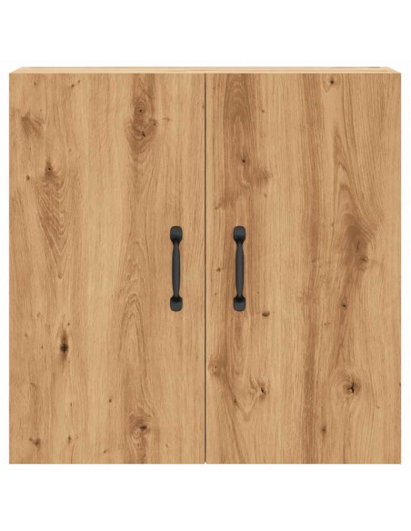 Armadietto a Muro Rovere Artigianale 60x31x60 cm in Truciolato