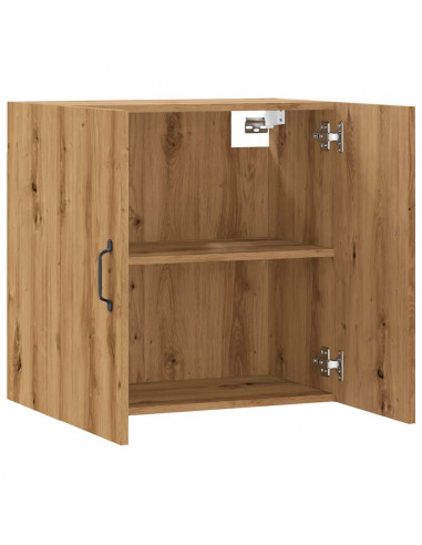 Armadietto a Muro Rovere Artigianale 60x31x60 cm in Truciolato