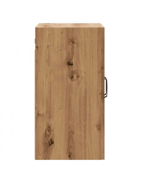 Armadietto a Muro Rovere Artigianale 60x31x60 cm in Truciolato