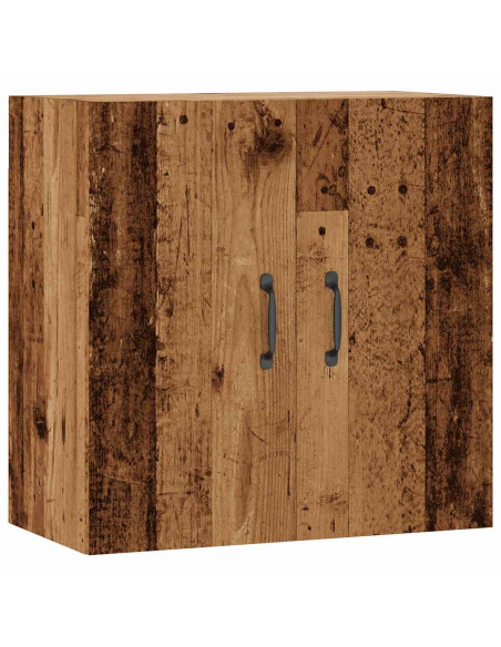 Armadietto a Muro Legno Vecchio 60x31x60 cm in Truciolato