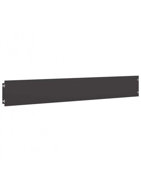 Bordure per Prato 50 pz Nere Acciaio Laminato a Freddo