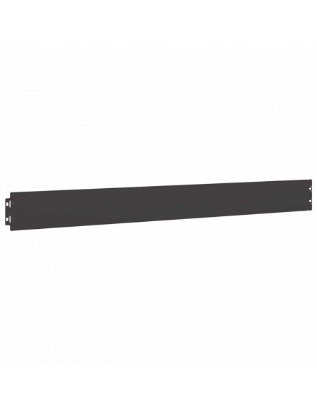 Bordure per Prato 50 pz Nere Acciaio Laminato a Freddo
