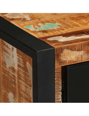 Credenza Multicolore 55x35x70 cm in Legno Massello Recupero