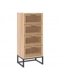 Credenza 40x30x95 cm in Legno Multistrato