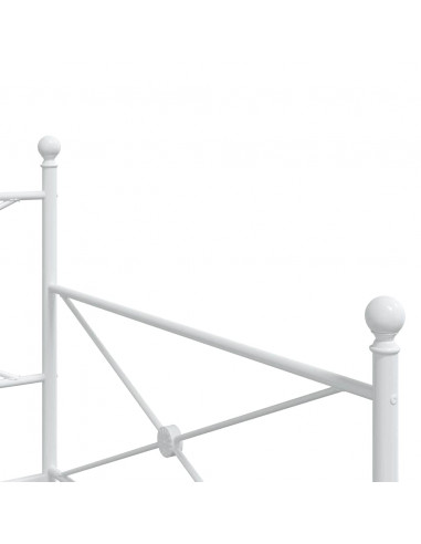 Divano Letto Estraibile senza Materasso 107x203 cm in Acciaio