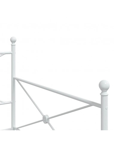 Divano Letto Estraibile senza Materasso 100x200 cm in Acciaio