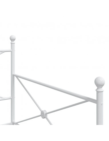 Divano Letto Estraibile senza Materasso 100x190 cm in Acciaio