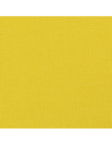 Divano Letto con Braccioli Giallo Chiaro in Tessuto