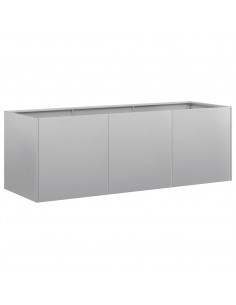 Fioriera 120x40x40 cm in Acciaio Zincato