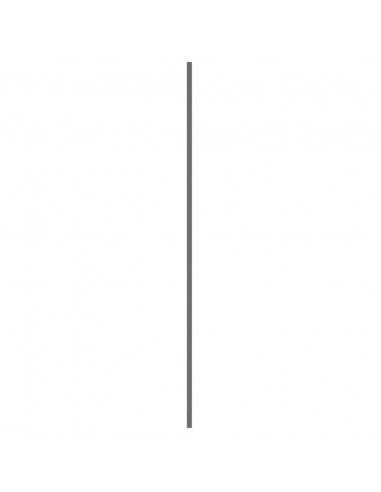 Pannelli da Tetto 36 pz in Acciaio Zincato Grigio 80x45 cm