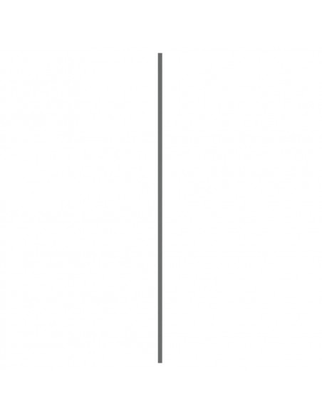 Pannelli da Tetto 36 pz in Acciaio Zincato Grigio 80x45 cm