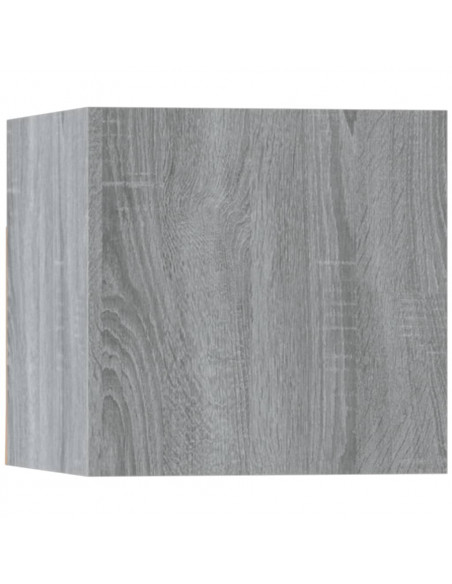 Set di Mobili Porta TV 5 pz Grigio Sonoma in Legno Multistrato