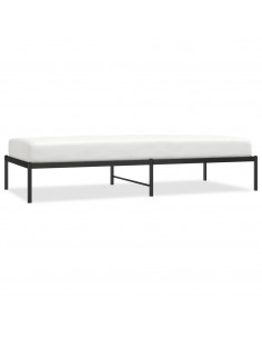 Giroletto in Metallo Nero 90x200 cm