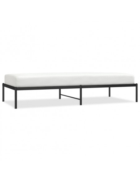 Giroletto in Metallo Nero 90x200 cm